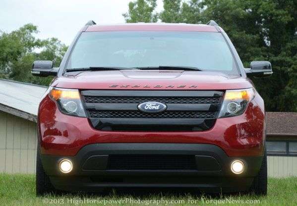 The front end of the 2013 Ford Explorer Sport | Torque News